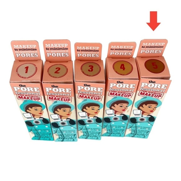 Benefit Other - Benefit the POREfessional Pore Minimizing Makeup Foundation Shade #5 15.0 mL